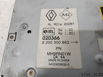 фото thumb №9, Renault grand scenic 2 ii 03- радио радиопроигрыватель cd 8200300863a