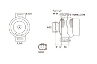 Генератор mercedes- magneti marelli Ціна, фото thumb