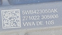 фото thumb №5, Vw golf 8 octavia 4 рейка рульового управління планка підсилювача 5wb423050ak 5wb423105a