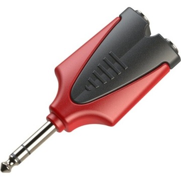 Roxtone RPAN245 redukcja jack 6,3 M - jack 3,5 F kąt