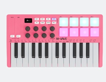 MIDI-КОНТРОЛЛЕР 25-КЛАВИАТУРНАЯ USB RGB-КЛАВИАТУРА