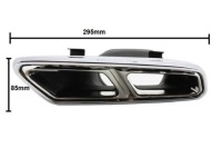 фото thumb №1, Наконечник глушителя mercedes w222 w212 look amg