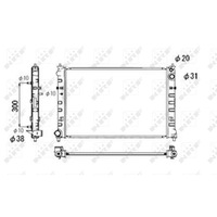 фото thumb №1, Радиатор wody mazda mpv ii 99-02 2.5