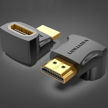 ВЕРХНИЙ АДАПТЕР VENTION ANGLE HDMI 2.0 UHD 4K 60 Гц 90 ГРАДУСОВ