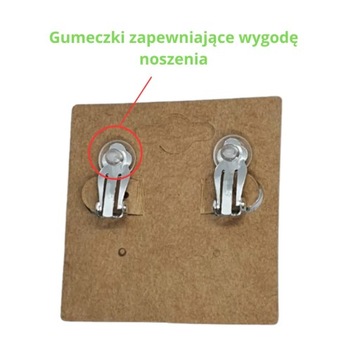 Klipsy Kolczyki Od najmłodszych lat Dzieci Dziewczynki Bez Przekuwania Uszu