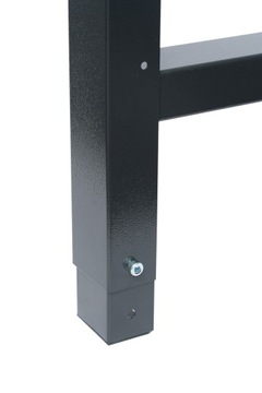 Stół warsztatowy, narzędziowy roboczy, 170 cm, blat sklejka 4 cm, metalowy