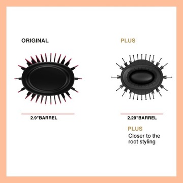 LISAPRO Hot-Air Brush 2.0 One-Step Hair Dryer Brush & Volumizer Hair Iron