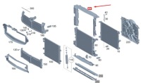 фото thumb №11, Mercedes-benz gla h247 segment канала воздуха радиатор a2475051100