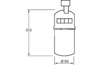 фото thumb №2, Осушувач кондиціонера renault grand scenic ii kangoo be bop kangoo