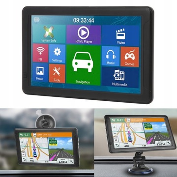 NAWIGACJA GPS 9 CALA CIĘŻARÓWKA 220V