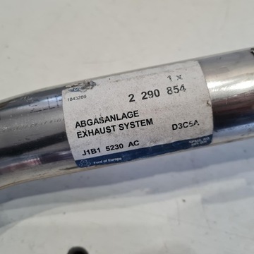 фото thumb №9, Ford fiesta mk8 глушитель выхлопная система выхлоп оригинальный номер d3c5a 1660005x