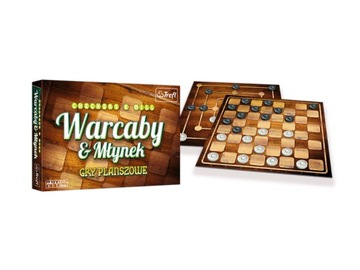 Шашки и мельничная трефовая игра
