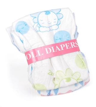 ПОДГУЗНИКИ PAMPERS ДЛЯ КУКОЛ, комплект 2 В 1, АКСЕССУАРЫ