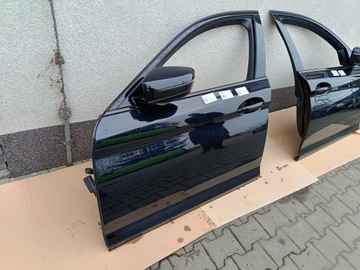 фото thumb №7, Дверь перед левая правые bmw 5 g30 g31 416 карбон-черный w цвет