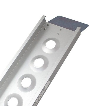 Рампа 400 кг 193x15,7x4,3 см Противоскользящая алюминиевая Грузоподъемность 200 кг каждая