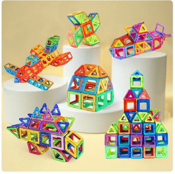 МАГНИТНЫЕ БЛОКИ 3D MAGNETIC 100шт Education Large