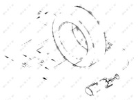 фото thumb №14, Катушка компрессор кондиционера sanden sd6v12 opel agila astra g astra