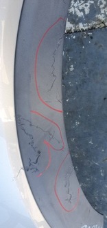 фото thumb №8, Chevrolet captiva lift крыло передний перед левый