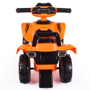 Детский аттракцион Quad XL Top Kids, свет, звук, оранжевый