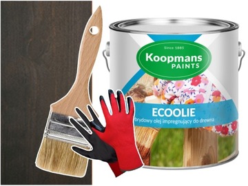 Масло для террасы Koopmans ECOOLIE из черного дерева 2,5 л.