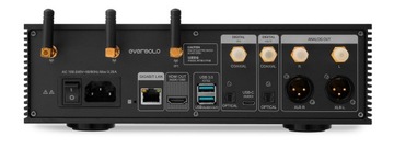 EverSolo AMP-F2 Усилитель мощности 2x 145 Вт + сетевой плеер DMP-A6 Master Network