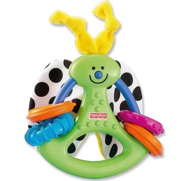 Grzechotka Fisher Price Wiosenny Motylek H9463 motyl