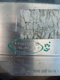 фото thumb №8, Bmw оригінальний номер 7387334 балка бампера задня