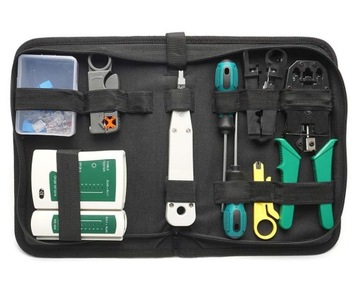 TESTER SIECIOWY WCISKACZ STRIPPER ZACISKARKA RJ45