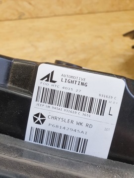 фото thumb №12, Grand cherokee wk2 рестайлінг srt лампа лівий зад комплект p68142941ah p68142945ai
