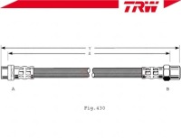 фото thumb №14, Трубка  тормозной гибкий bmw z3 e36 95-02 зад