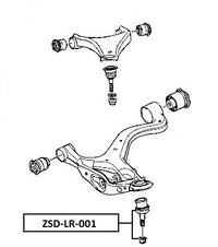 фото thumb №2, Шаровая опора рычага передний нижний range rover sport i/ii 05-