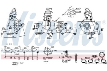фото thumb №13, Nissens турбонагнетатель nissens 93499 vw amarok crafter 2.0d 10-