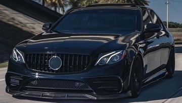 фото thumb №12, Решётка радиатора решётка mercedes w205 c205 2019- рестайлинг panamericana amg gt чёрный блеск