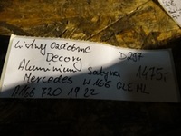 фото thumb №7, Планки декоративный decory сатин mercedes ml w166 1