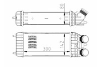 фото thumb №2, Интеркулер радиаторов воздуха peugeot 207 1.6 06- hart