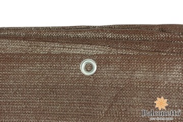 MAT Балкон защитный чехол коричневый 0,9х5м УФ для БАЛКОНА коричневый УФ 90х500см