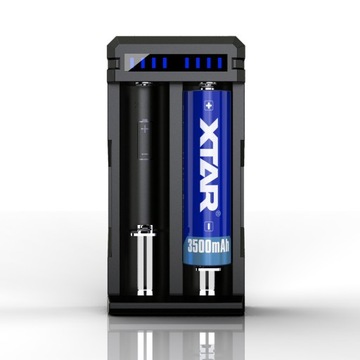 XTAR SC2 18650 26650 Литий-ионное зарядное устройство USB, 2 А