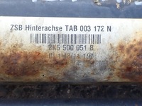 фото thumb №7, Балка oś подвеска задняя задняя диск 2 суппорт vw caddy 2k 2k5 2k5500051b