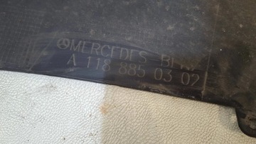 фото thumb №9, Накладка бампера зад задня mercedes cla 118 amg a1188850302