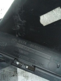 K320 решітка бампера перед bmw f10 mpakiet 8049347 Недорого, фото thumb