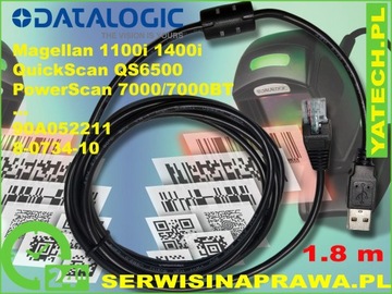 USB-кабель DATALOGIC Magellan 1,8 м для ридеров