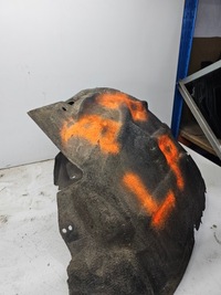 фото thumb №10, Подкрылок левый перед пластиковый audi a4 b8 8k0821171