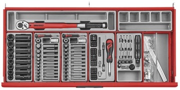 Инструментальная тележка, инструментальный шкаф на 622 элемента Teng Tools