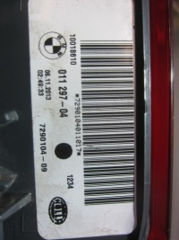 Bmw x5 f15 лампа зовнішня w крила права задня задній led америка 63217290104 Доставка, фото thumb