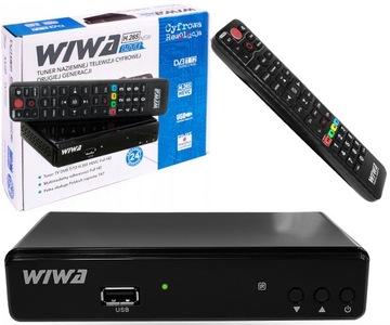DVB-T2 тюнер Wiwa H.265 LITE цифровой декодер бесплатное телевидение