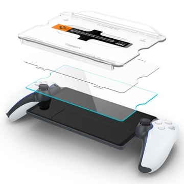 SZKŁO SPIGEN GLAS.TR EZ FIT SONY PLAYSTATION PORTAL Z RAMKĄ MONTAŻOWĄ