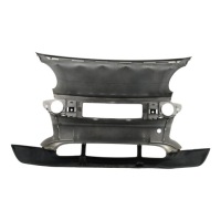 фото thumb №12, Smart fortwo c450 бампер панель кузов передний silver серебристый металлик ead