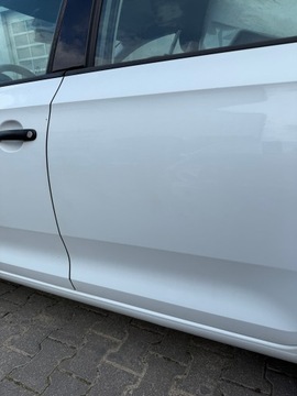 фото thumb №3, Skoda rapid spaceback ls9r двері ліві зад задні комплектні w колір