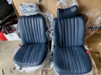 Обшивки двері mercedes 107 перед пара niebieskie Зі Шроту, фото thumb