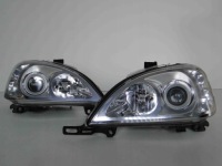 Mercedes ml w163 163 lift лампа лампы левая правая линза h7 комплект Доставка, фото thumb